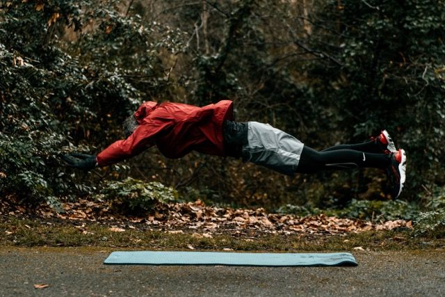 Photo by Mustafa Haziroglu: https://www.pexels.com/photo/photo-of-a-man-exercising-in-a-forest-15800320/