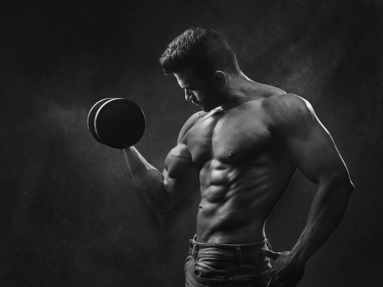 Photo by Anush Gorak: https://www.pexels.com/photo/man-holding-black-dumbbell-1229356/